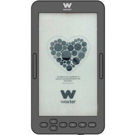 Woxter Scriba 195 S eBook - Lector de libros electrónicos 4.7" E-Ink Pearl, 4GB, 100g, compacto, compatible EPUB/PDF/DRM